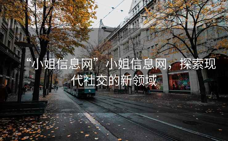 “小姐信息網(wǎng)”小姐信息網(wǎng)，探索現(xiàn)代社交的新領(lǐng)域