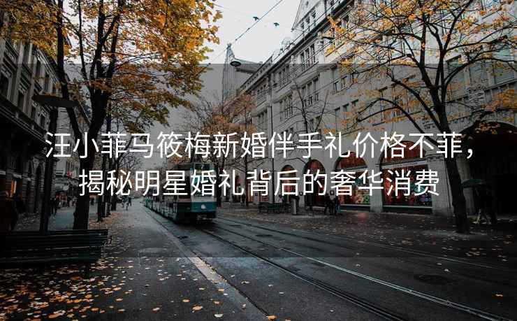 汪小菲馬筱梅新婚伴手禮價格不菲，揭秘明星婚禮背后的奢華消費