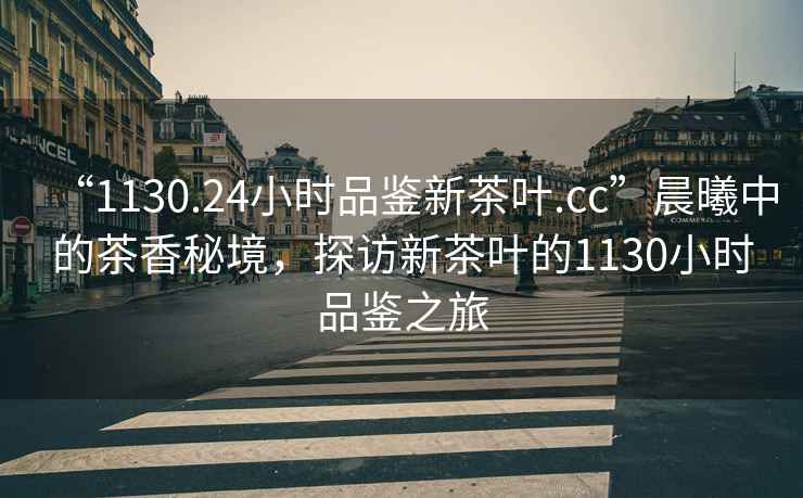 “1130.24小時(shí)品鑒新茶葉.cc”晨曦中的茶香秘境，探訪新茶葉的1130小時(shí)品鑒之旅