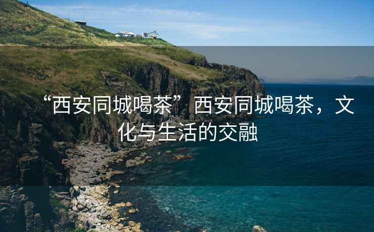 “西安同城喝茶”西安同城喝茶，文化與生活的交融
