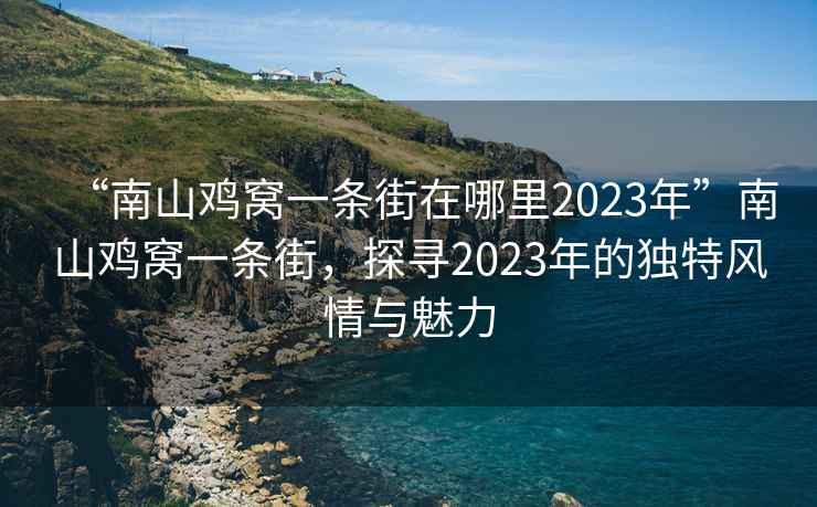 “南山雞窩一條街在哪里2023年”南山雞窩一條街，探尋2023年的獨特風情與魅力