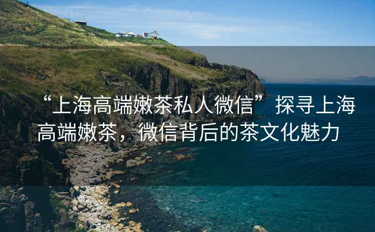 “上海高端嫩茶私人微信”探尋上海高端嫩茶，微信背后的茶文化魅力
