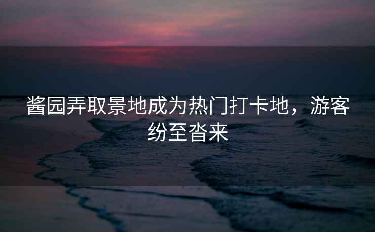 醬園弄取景地成為熱門打卡地，游客紛至沓來