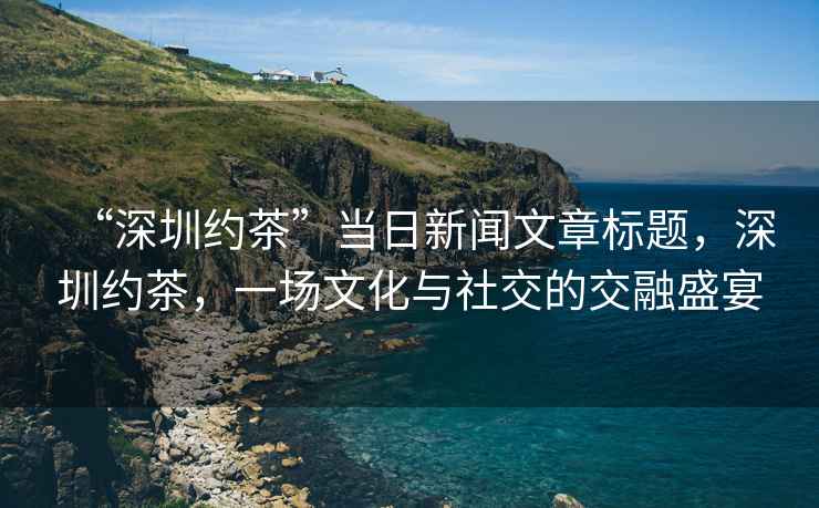 “深圳約茶”當(dāng)日新聞文章標(biāo)題，深圳約茶，一場文化與社交的交融盛宴