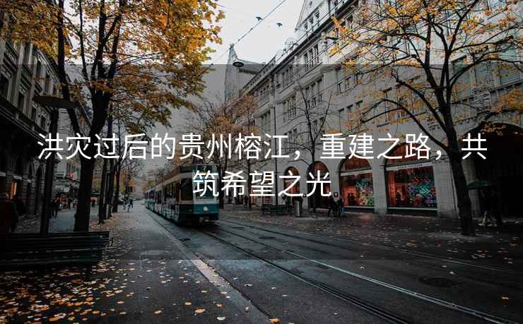 洪災(zāi)過后的貴州榕江，重建之路，共筑希望之光