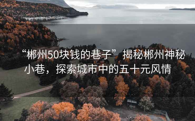 “郴州50塊錢的巷子”揭秘郴州神秘小巷，探索城市中的五十元風情