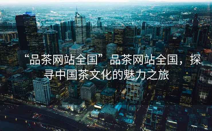 “品茶網(wǎng)站全國”品茶網(wǎng)站全國，探尋中國茶文化的魅力之旅