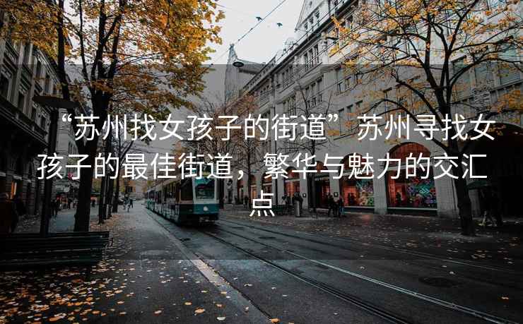 “蘇州找女孩子的街道”蘇州尋找女孩子的最佳街道，繁華與魅力的交匯點