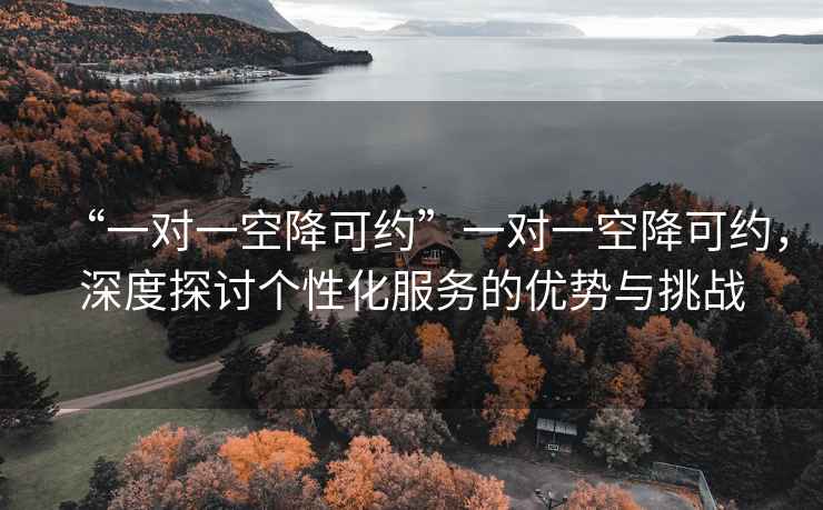 “一對一空降可約”一對一空降可約，深度探討個性化服務的優(yōu)勢與挑戰(zhàn)