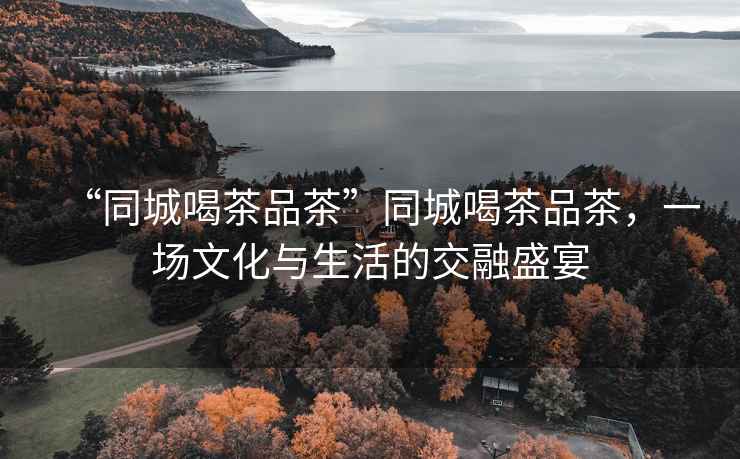 “同城喝茶品茶”同城喝茶品茶，一場文化與生活的交融盛宴