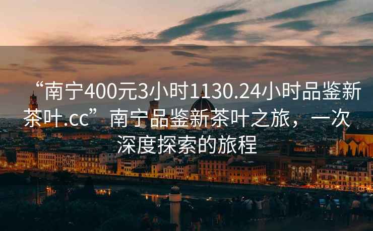 “南寧400元3小時1130.24小時品鑒新茶葉.cc”南寧品鑒新茶葉之旅，一次深度探索的旅程